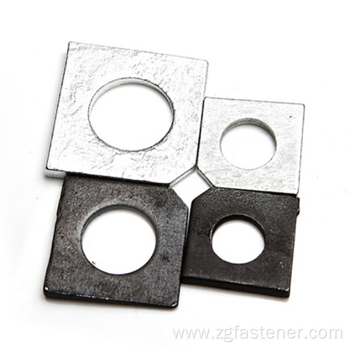 Square Taper Washers For Slot Section GB853 square washers